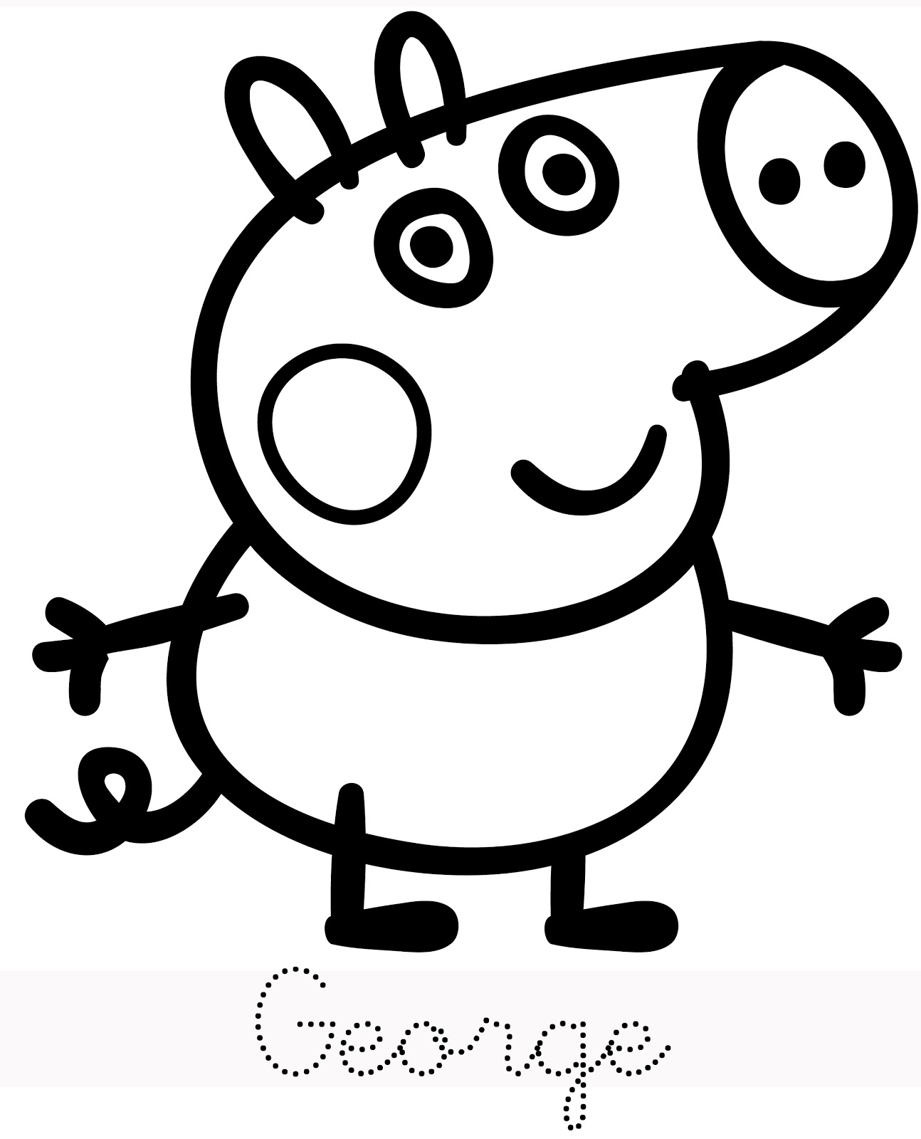 babe the pig coloring pages - photo #21