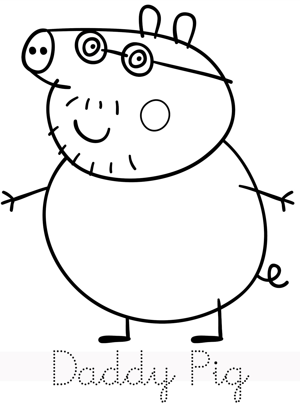 Information Published on June 9 2013 at 1190 — 1600 in Peppa Pig Coloring Pages